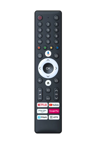 POLOTECH ARÇELİK-ALTUS CRYSTAL LED TV KUMANDA NETFLİX-YOTUBE-APP TUŞLU 2026 YENİ MODEL MİKROFONSUZ ürün görseli 1