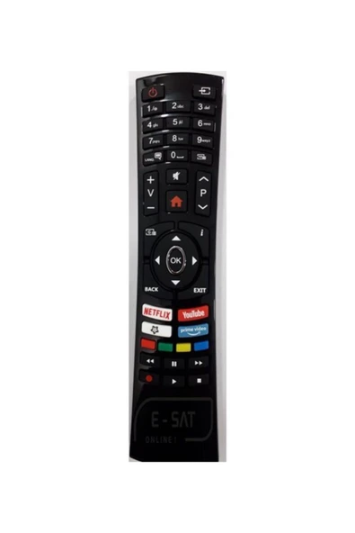 Vestel  Hi Level  Netflix-youtube-prime Video Tuşlu Led Tv Kumanda ürün görseli 1