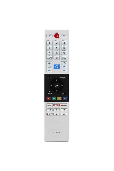 Toshiba Ct-8528 Lcd-led Tv Kumandası Netflix Youtube Tuşlu ürün görseli 1