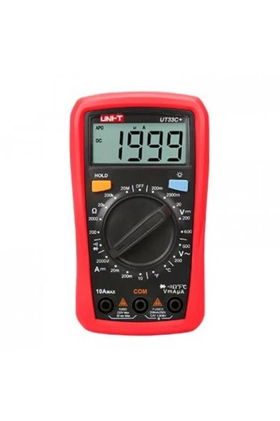 Unit UT 33C+ 600v Dijital Multimetre ürün görseli 1