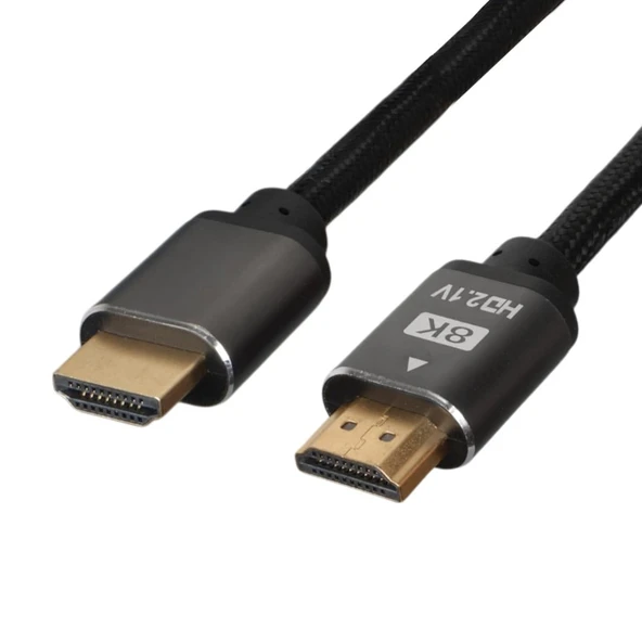 Masterx MX-18938 Örgülü 60Hz Ultra HD 1.5 Metre Örgülü 8K HDMI Kablo ürün görseli 1