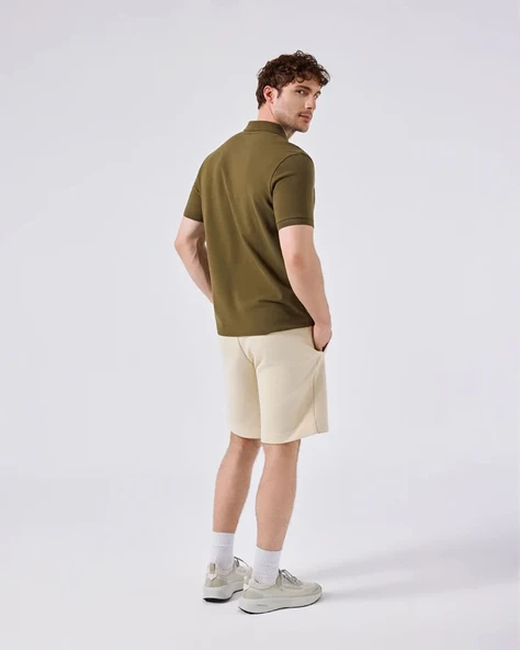 Ellesse Erkek Şort 5SM4135-Ekru - Resim 3