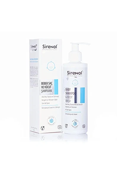 SİRENOL Natural Bebek Saç Ve Vücut Şampuanı 250 ml ürün görseli 1