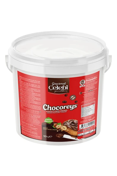 Gourmet Çelebi Cohocoreys Fındık Parçacıklı Kakaolu Fındık Kreması 10 Kg ürün görseli 1