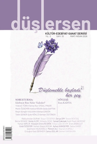 Düşlersen Dergi 10.Sayı Mart-Nisan 2026 ürün görseli 1