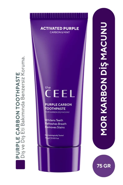THE CEEL Diş Beyazlatıcı Mor Karbon Diş Macunu 75 gr ürün görseli 1
