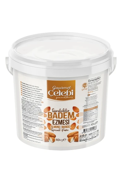 Gourmet Çelebi Sürülebilir Badem Ezmesi - 10 KG ürün görseli 1