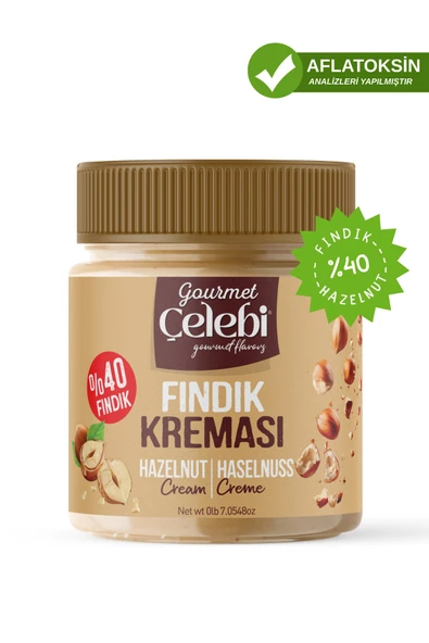 Gourmet Çelebi Fındık Kreması 200 gr 200 Gr ürün görseli 1