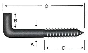 Şofben Çivisi No 3 / 5.8x70 - 100 Adet - Resim 2