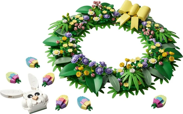 LEGO Iconic 40957 Spring Wreath - Resim 3