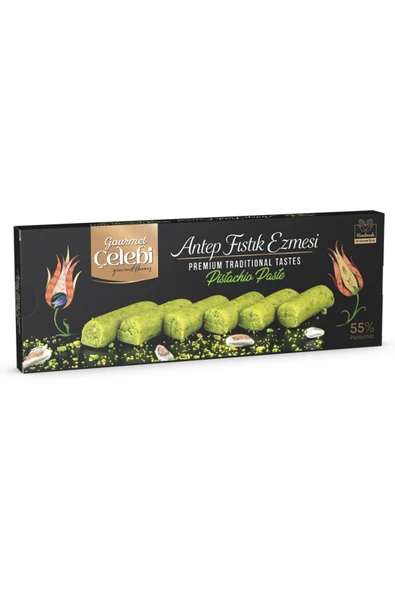 Gourmet Çelebi Antep Fıstık Ezmesi 200 Gr. (SARGILI) - Gerçek Sargılı Antep Fıstığı Ezmesi ürün görseli 1