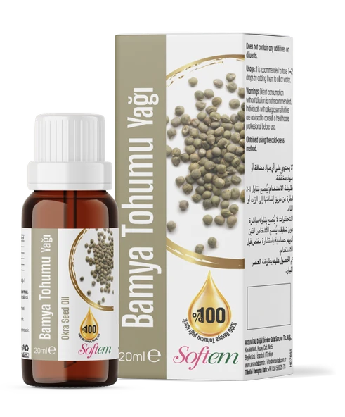 BAMYA TOHUMU YAĞI 20ML ürün görseli 1