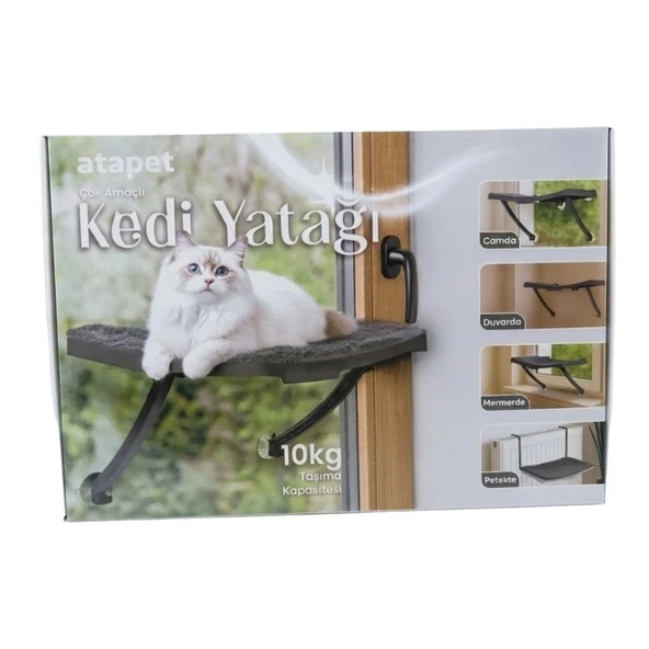 Vantuzlu Cam ve Duvar Kedi Yatağı ürün görseli 1