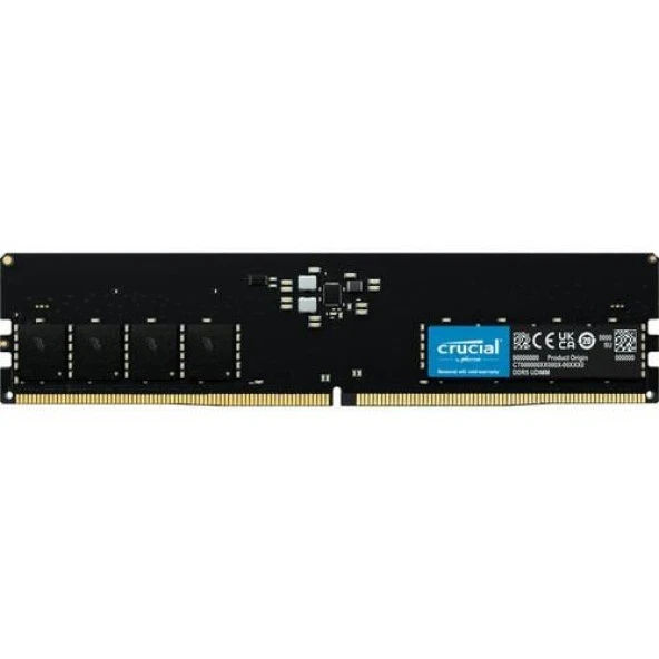 Crucial 16GB DDR5 4800MHZ CL40 PC RAM VALUE CT16G48C40U5 ürün görseli 1