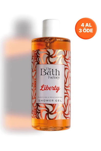 THE BATH FACTORY Nemlendirici Ve Besleyici Liberty Duş Jeli 400 ml ürün görseli 1