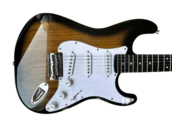 Rock Viper SSS Sunburst Elektro Gitar Tremolo Sistem ürün görseli 1