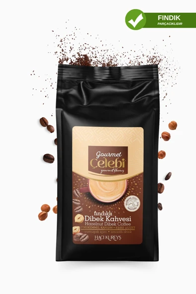 Gourmet Çelebi Fındıklı Dibek Kahvesi 1 Kg ürün görseli 1