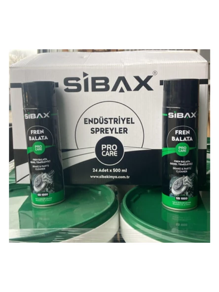 Sibax Fren Balata Temizleyici Sprey Koli ( 24 Adet ) ürün görseli 1