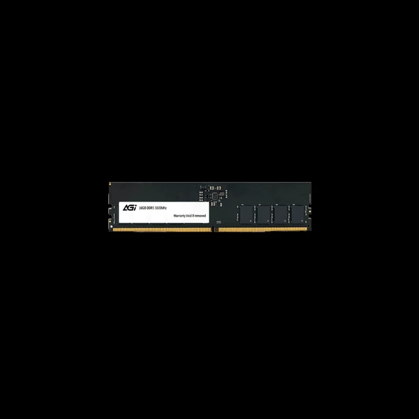 AGI AGI560016UD238, 16GB, DDR5, 5600Mhz, CL46, Desktop, Gaming RAM ürün görseli 1