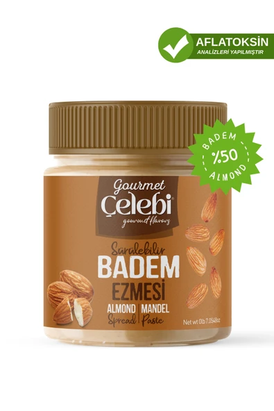 Gourmet Çelebi Badem Ezmesi 200gr. ürün görseli 1