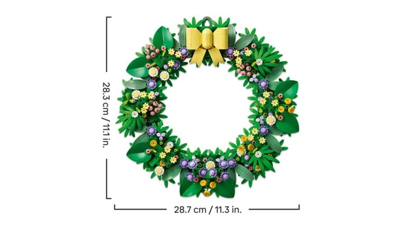 LEGO Iconic 40957 Spring Wreath - Resim 4