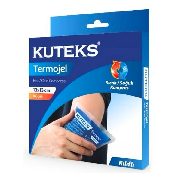 Kuteks Termojel Sıcak Soğuk Kompres Kılıflı 13x13cm Küçük 1 Adet ürün görseli 1