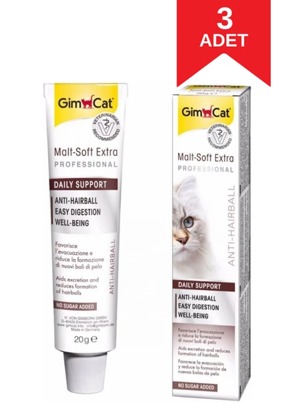 GimCat Malt Soft Extra 20 Gr X 3 Adet ürün görseli 1