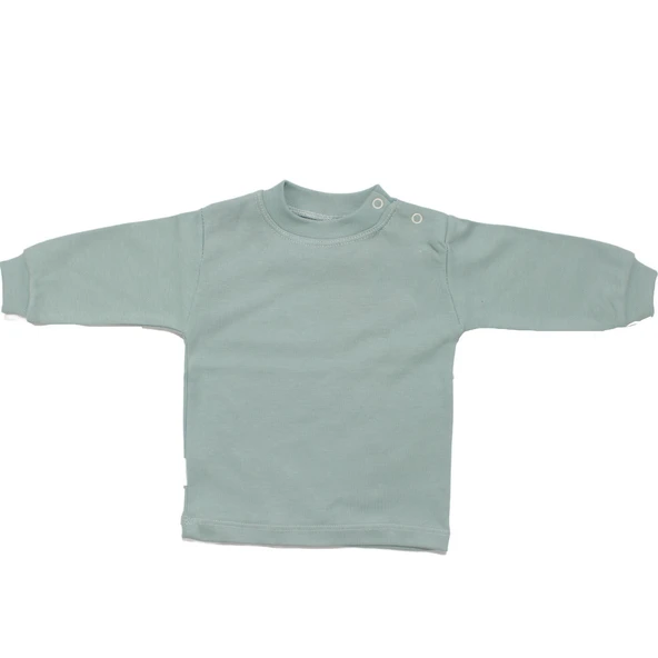 Unisex Soft Yeşil Uzun Kol Body ürün görseli 1