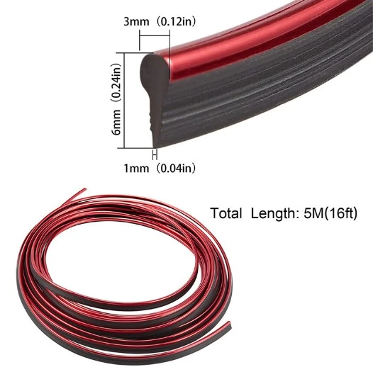 Araba Dekorasyon Şeridi 5 Metre Trim Şeridi ürün görseli 1