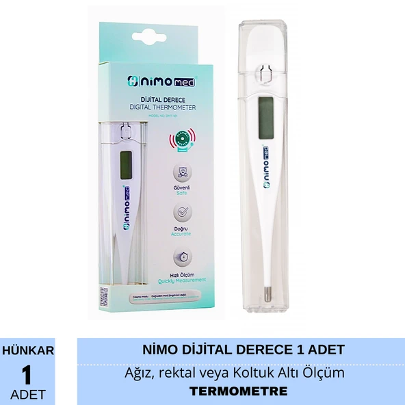 Nimo DMT-101 Dijital Derece Termometre 1 Adet - Resim 2