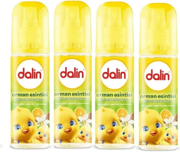 Dalin Orman Esintisi Bebek Kolonyası 150 ml 4 Adet ürün görseli 1