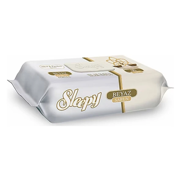 Sleepy Beyaz Sabun Kokulu 90 Yaprak Islak Mendil ürün görseli 1