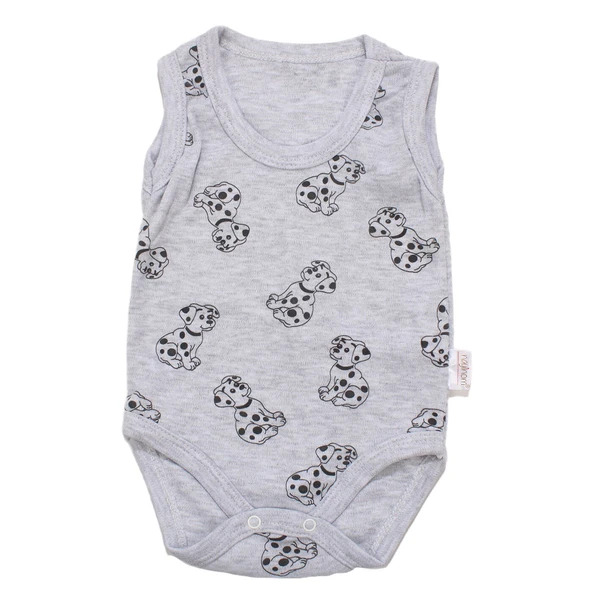 Unisex Gri Dalmaçyalı Askılı Zıbın ürün görseli 1