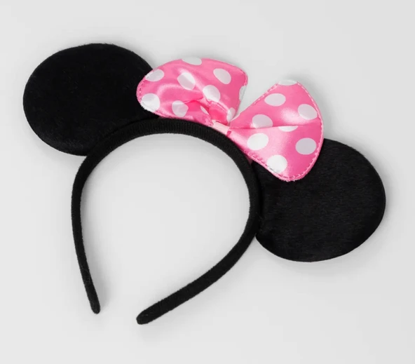Pembe Fiyonklu Minnie Mouse Tacı Kulak NessiWorld ürün görseli 1