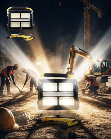 Taşınabilir Solar Şarjlı LED Kamp Feneri 400 LED Süper Parlak Çok Fonksiyonlu Aydınlatma ürün görseli 1