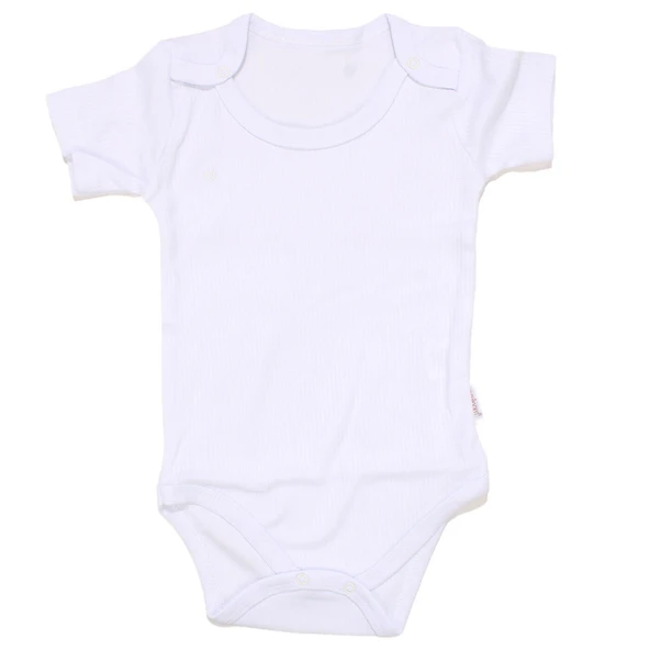 Unisex Ekru Raporlu Uzun Kollu Zıbın ürün görseli 1