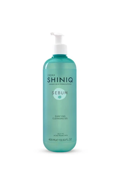 Orzax Shiniq Sebum Purifying Cleansing Gel 400 Ml ürün görseli 1