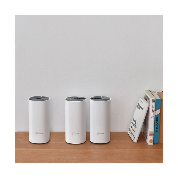 Deco E4 3P AC1200 Mesh Router Üçlü Paket - Resim 4