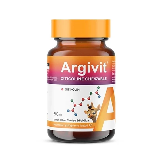 ARGIVIT CITICOLINE 30 CIGNEME TABLET ürün görseli 1