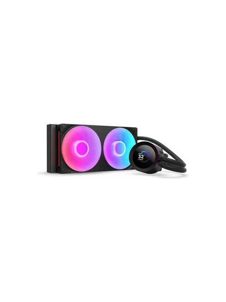 NZXT Kraken Plus 240mm RGB RL-KR240-B2 Siyah İşlemci Sıvı Soğutucu ürün görseli 1