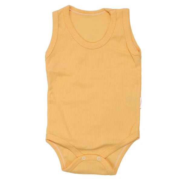 Unisex Sarı Raporlu Askılı Zıbın ürün görseli 1