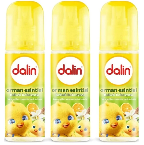 Dalin Orman Esintisi Bebek Kolonyası 150 ml 3 Adet ürün görseli 1