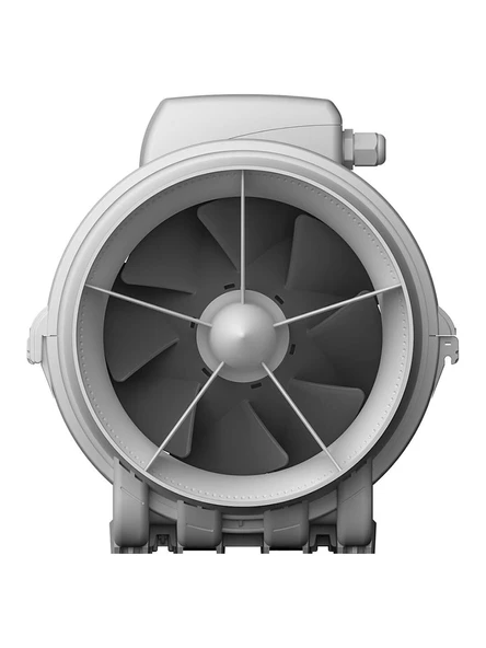 Ayas TYPHOON-200 (850-1100 m³/h) Karma Akışlı Plastik Kanal Fanı ürün görseli 1