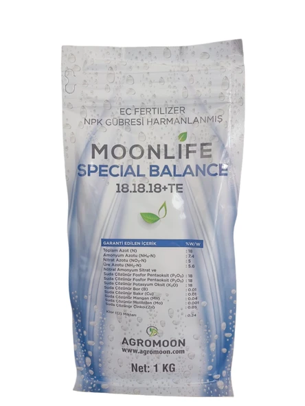 Moonlife Special Balance 18.18.18+TE 1kg ürün görseli 1