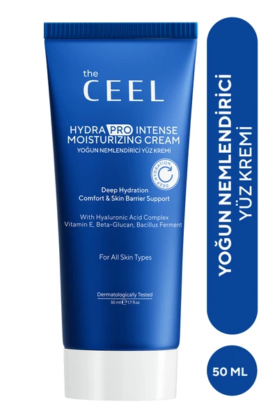 THE CEEL Su Bazlı Yoğun Nemlendirici & Bariyer Destekleyici Krem | Hyaluronik Asit Kompleksi, Allantoin 50 ml ürün görseli 1