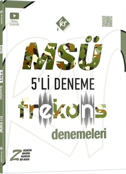 MSÜ 5 li Frekans Denemeleri KR Akademi ürün görseli 1