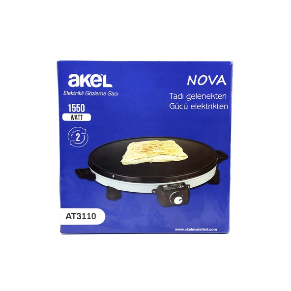 Gözleme Sacı Termostatlı 1550w 48x48x14cm - Resim 3