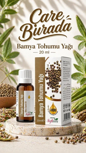 Bamya Tohumu Yağı 20 ML ürün görseli 1