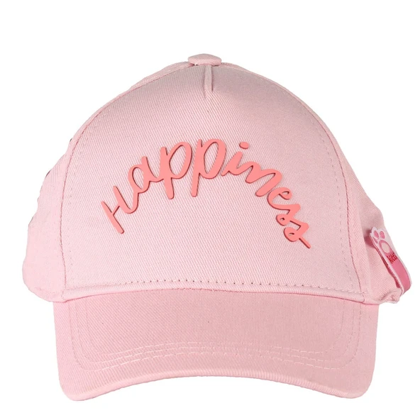 Kız Çocuk Pudra Happiness Şapka 1-3 Yaş ürün görseli 1
