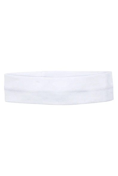 Unisex Bebek Beyaz Bandana 0-12 Ay ürün görseli 1